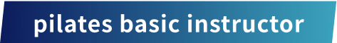 pilates basic instructor